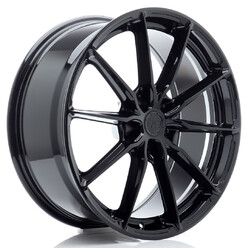 Japan Racing JR-37 20x8.5" 5x112 ET25, Noir Brillant