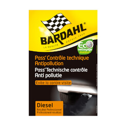 Pass CT Diesel Bardahl (Nettoyant Injecteurs 500 ml + Stop Fumée 300 ml)