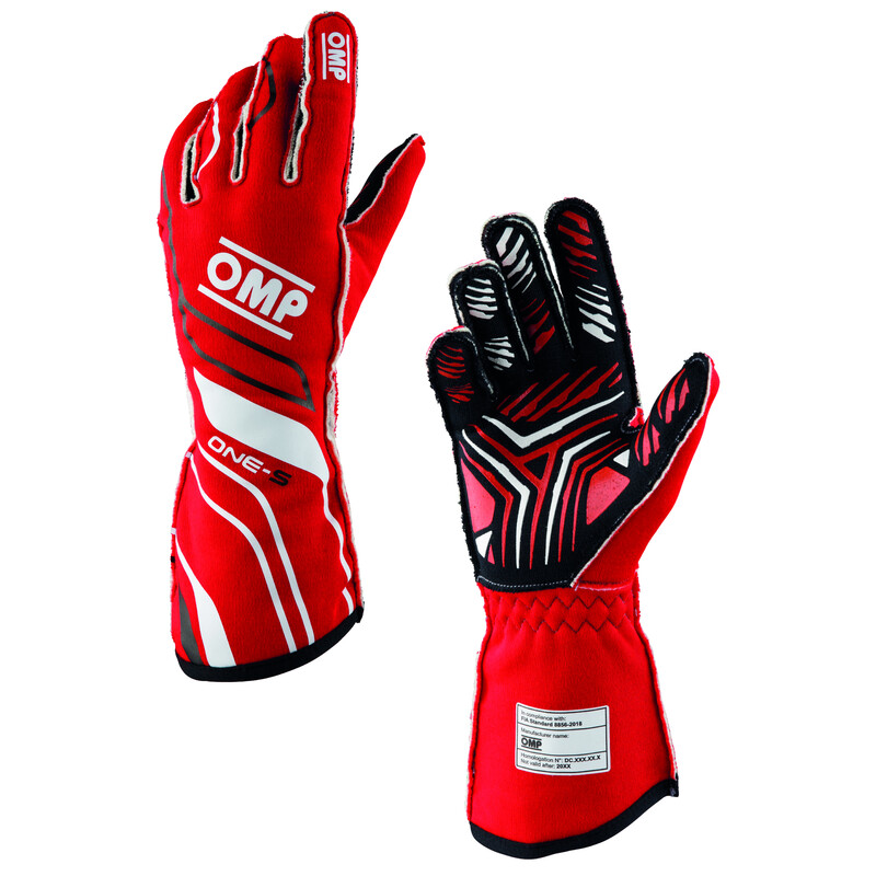 Gants OMP ONE-S Rouges (MY2024)