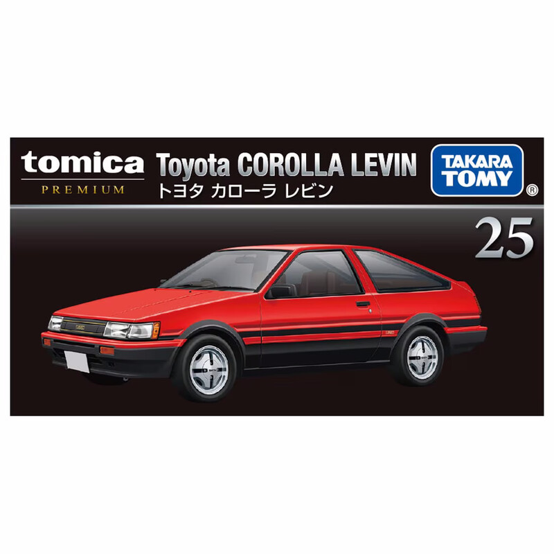 Tomica Premium No. 25 | Toyota Corolla Levin