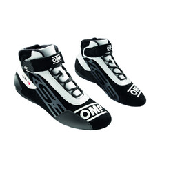 Bottines Karting OMP KS-3 Noires / Blanches