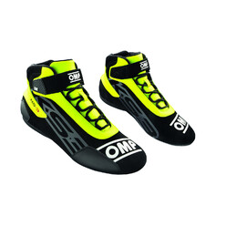 Bottines Karting OMP KS-3 Noires / Jaunes Fluo