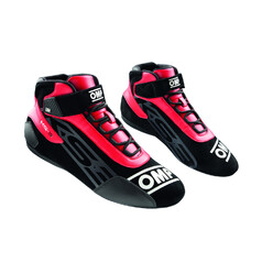 Bottines Karting OMP KS-3 Noires / Rouges