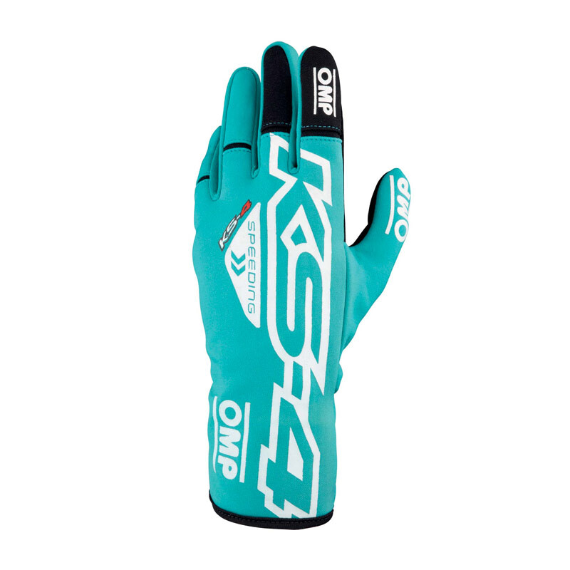 Gants\u0020Karting\u0020Enfant\u0020OMP\u0020KS\u002D4\u0020Verts\u0020Menthe
