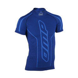 T-Shirt Manches Courtes Karting OMP, Bleu Roi