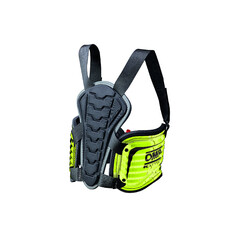 Protège-Côtes Pro OMP, Noir / Jaune Fluo