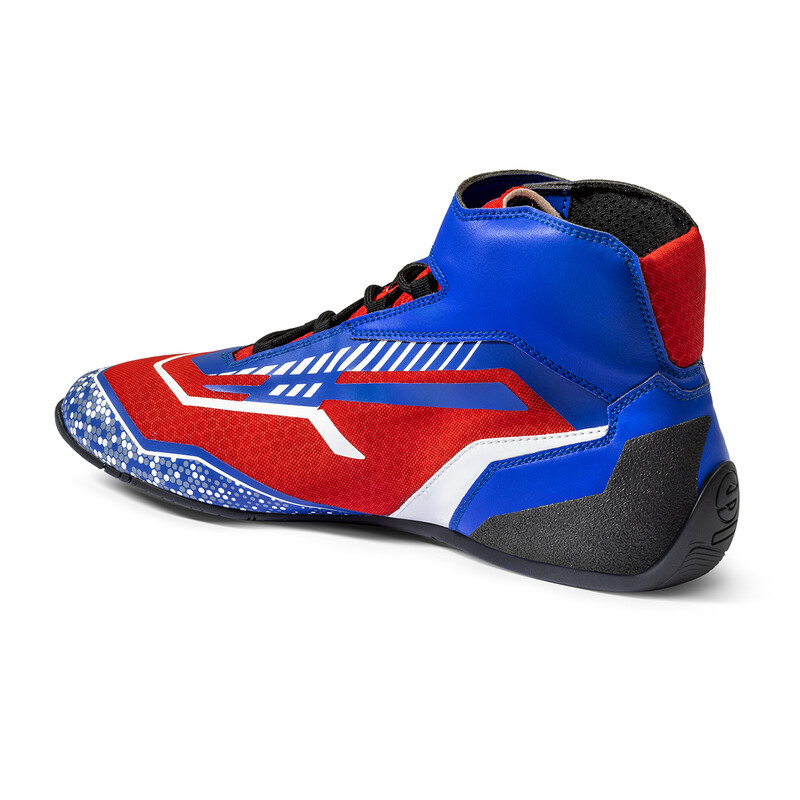 Bottines\u0020Karting\u0020Sparco\u0020K\u002DRock\u0020Enfant\u0020Bleues\u0020\u0026\u0020Rouges