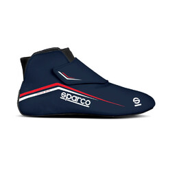 Bottines Sparco Prime Evo Bleu Marine & Rouges (FIA)