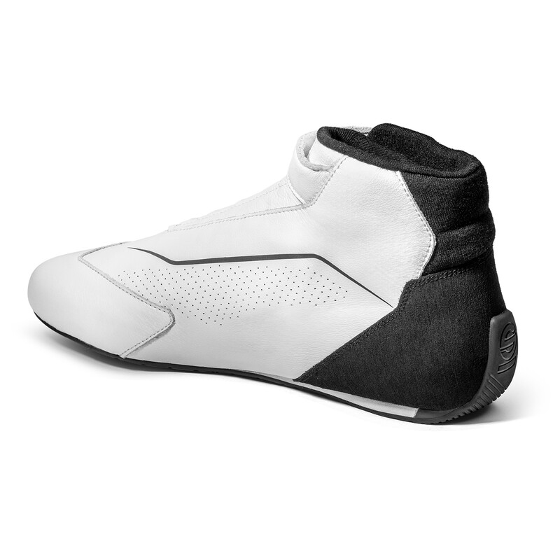 Bottines Sparco Skid Blanches (FIA)