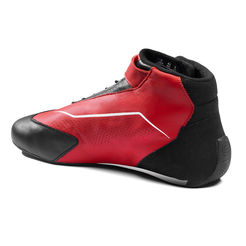 Bottines Sparco Skid Rouges & Noires (FIA)