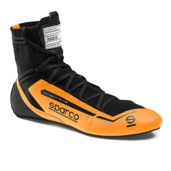 Bottines Sparco X-Light Plus Orange & Noires (FIA)