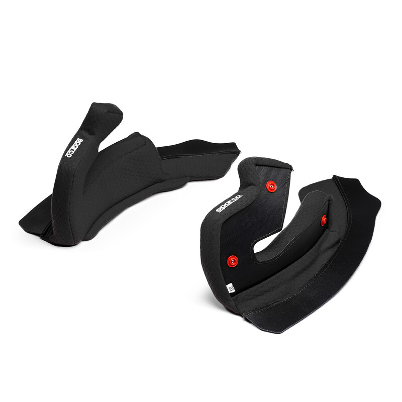 Coussinets de Joues pour Casque Sparco Stealth RF - Noirs