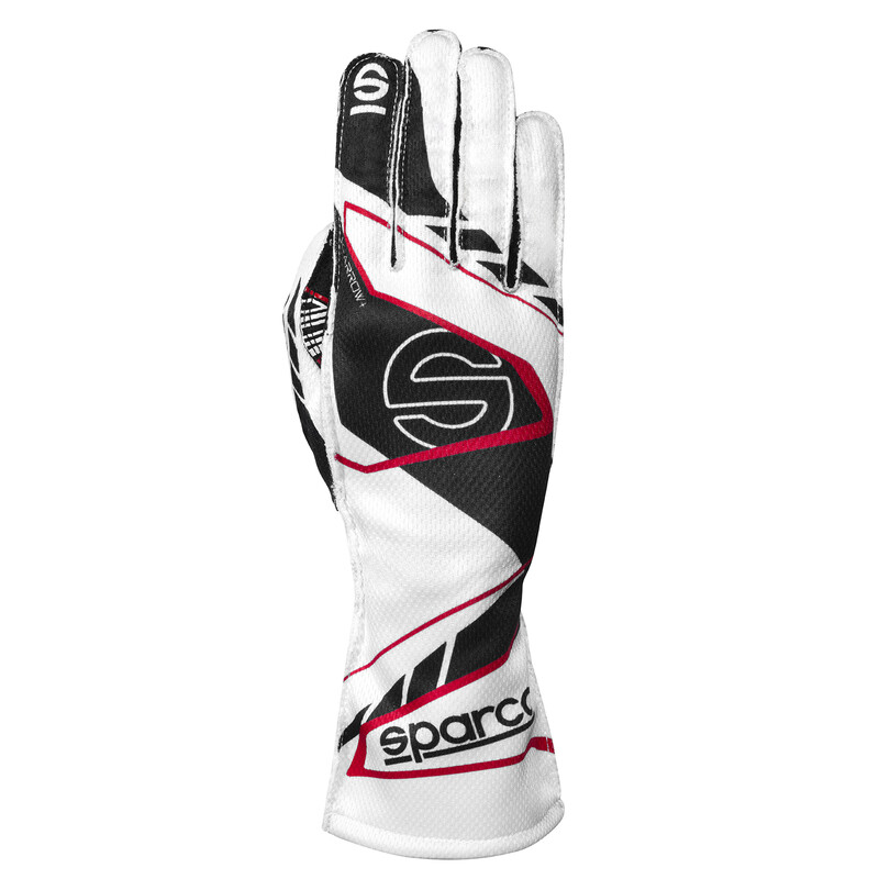 Gants Karting Sparco K-Arrow+ Blancs & Noirs (FIA)