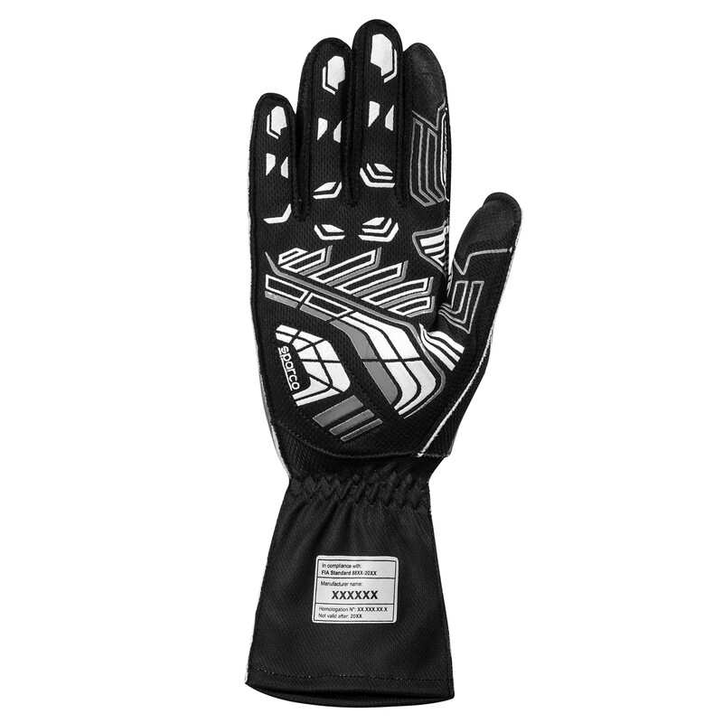 Gants Karting Sparco K-Arrow+ Noirs & Gris (FIA)