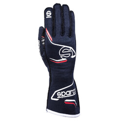Gants Sparco Arrow+ Bleu Marine & Rouges (FIA)