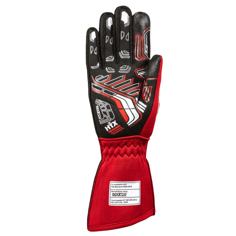 Gants Sparco Arrow+ Rouges & Noirs (FIA)