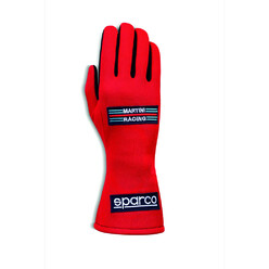 Gants Sparco Land Classic Martini Racing Rouges (FIA)