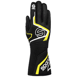 Gants Sparco Tide+ Noirs & Jaunes (FIA)