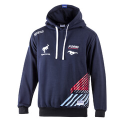Sweat à Capuche Sparco Ford Performance Bleu Marine