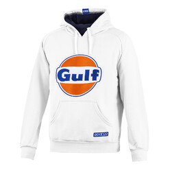 Sweat à Capuche Sparco Gulf Blanc