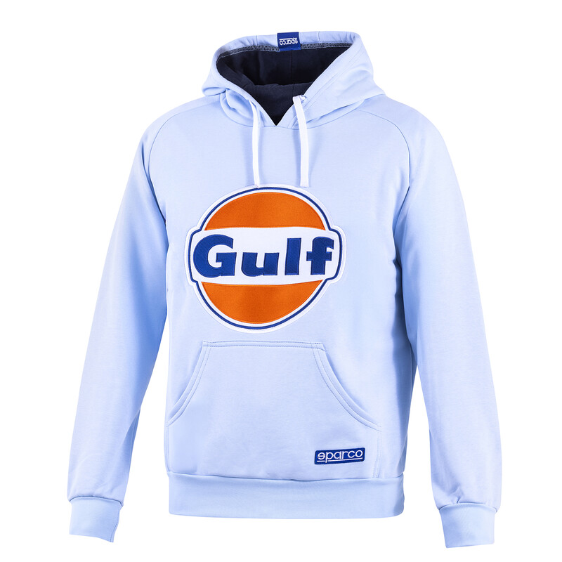 Sweat\u0020\u00E0\u0020Capuche\u0020Sparco\u0020Gulf\u0020Bleu\u0020C\u00E9leste