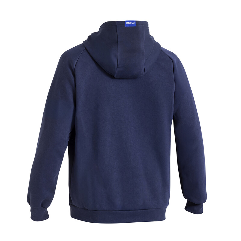 Sweat\u0020Zipp\u00E9\u0020\u00E0\u0020Capuche\u0020Sparco\u0020Gulf\u0020Bleu\u0020Marine