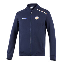Sweat Zippé Sparco Gulf Bleu Marine