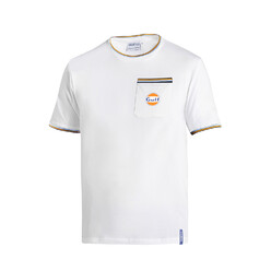 T-Shirt à Poche Sparco Gulf Blanc