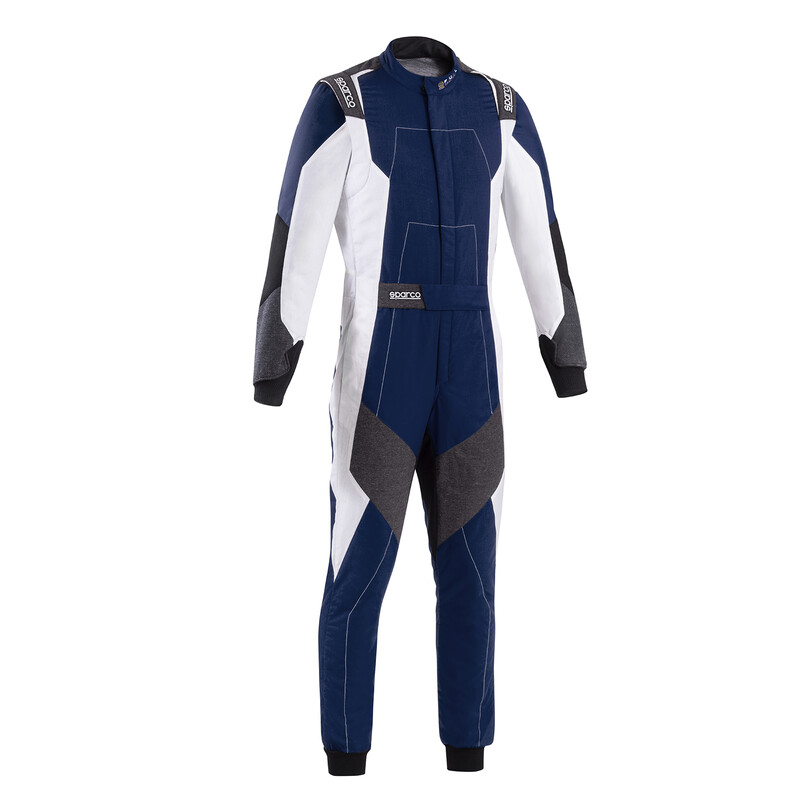 Combinaison Sparco X-Light Full Efficiency Bleue & Blanche (FIA 8856-2018)