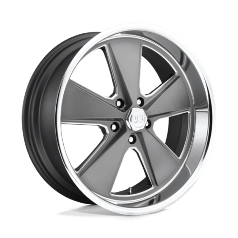 US Mag U120 Roadster 20x9" 5x115 ET18, Gunmetal Mat, Rebord Poli