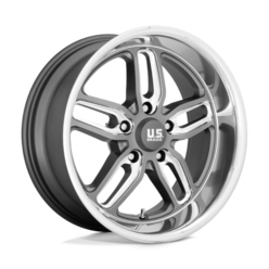 US Mag U129 CTen 20x10" 5x120.65 ET01, Gunmetal Mat