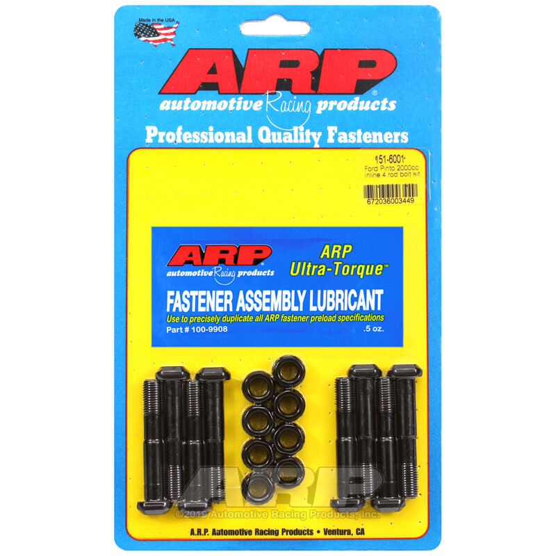 Vis de Bielles ARP pour Ford Pinto 2000cc (Hi Perf 8740)