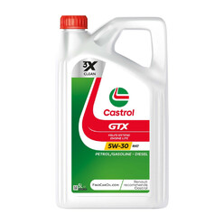 5L Huile Moteur Castrol GTX 5W30 RN17