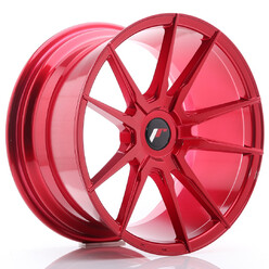 Japan Racing JR-21 Extreme Concave 18x9.5" (4 & 5 trous - sur mesure) ET20-40, Rouge