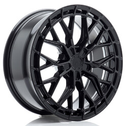 Japan Racing JR-48 19x8.5" (5 trous - sur mesure) ET20-45, Noir Brillant