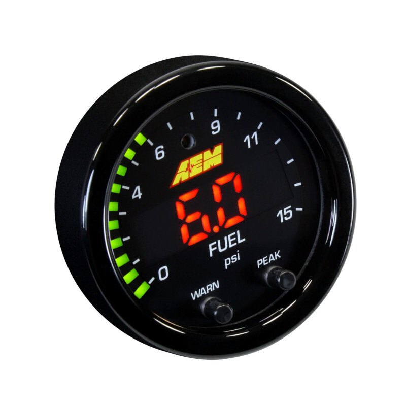 Manomètre Pression Turbo/Carburant AEM X-Series
