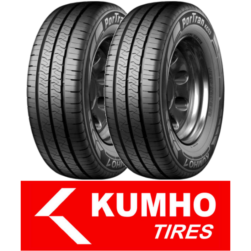 Pneus Kumho KC53 195/65 R16 104T (la paire)