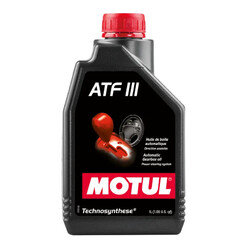 Huile de Boîte Automatique et Direction Assistée Motul ATF III (1L)