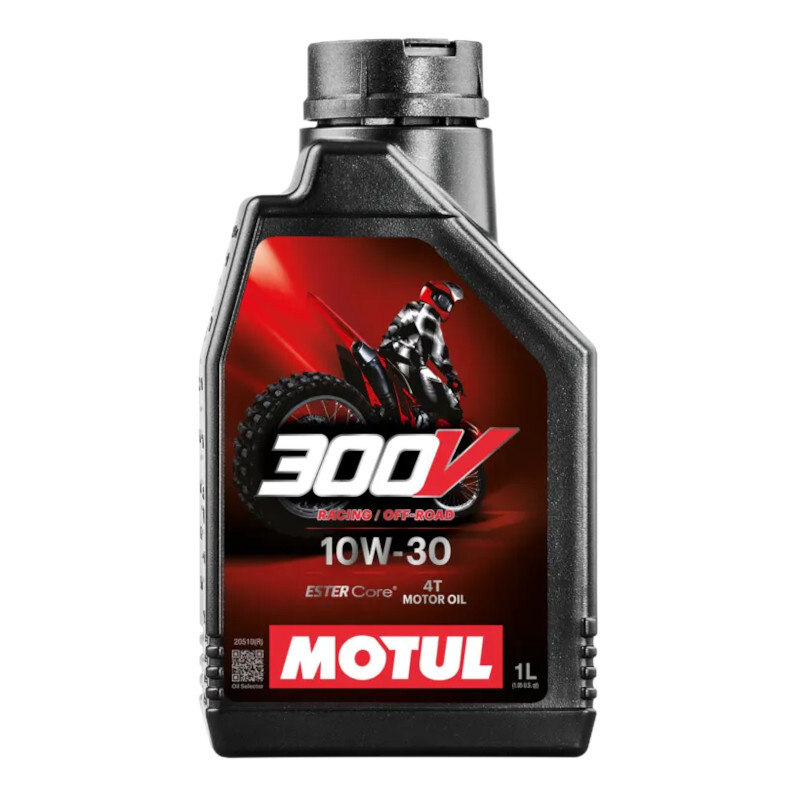 Huile\u0020Moto\u0020Motul\u0020300V\u00204T\u0020Off\u0020Road\u002010W30\u0020\u00281L\u0029