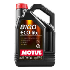 5L Huile Motul 0W30 8100 Eco-Lite (Ford, GM, Honda, Hyundai...)