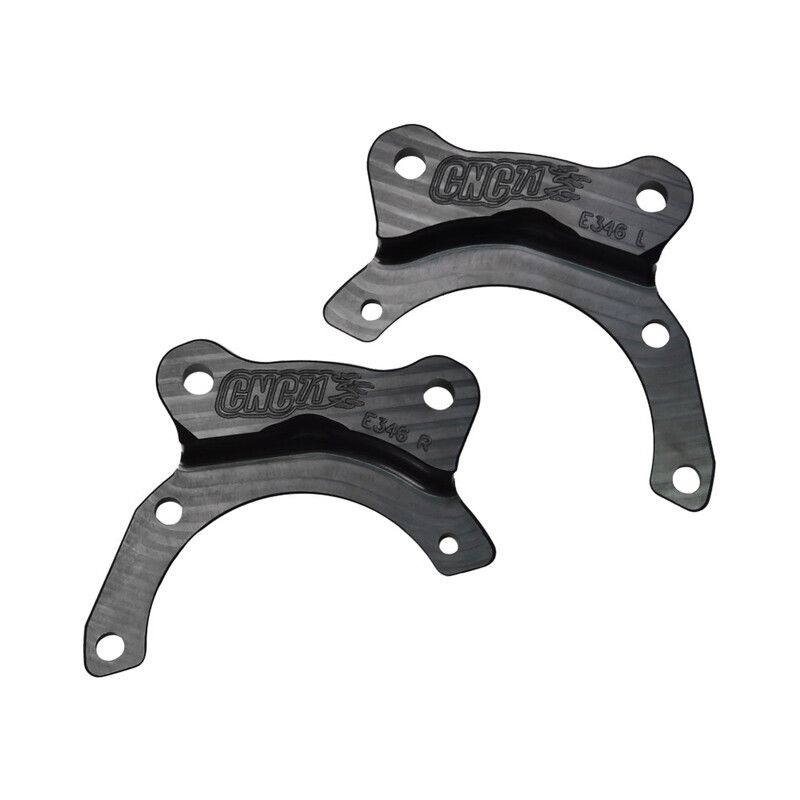 Kit de Supports Double Etrier Arrière à Boulonner pour BMW E36 (CNC71)