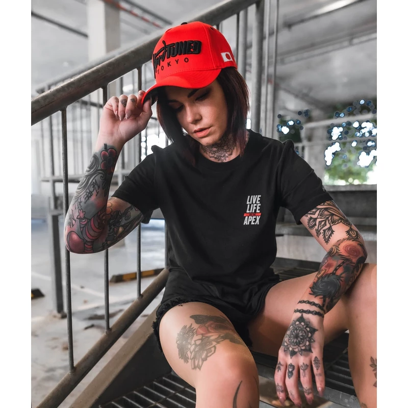 Casquette HardTuned Tokyo Rouge