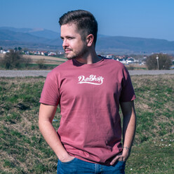 T-Shirt DriftShop Vintage - Vieux Rose - Homme