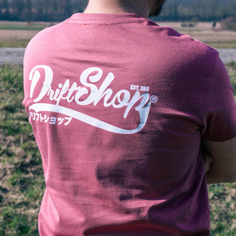T-Shirt DriftShop Vintage - Vieux Rose - Homme