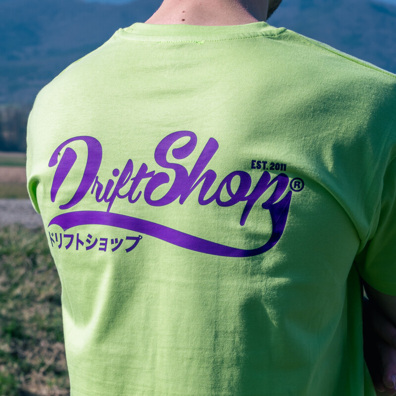 T-Shirt DriftShop Vintage - Vert Pomme - Homme