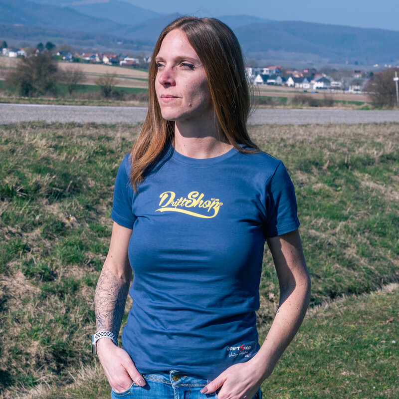 T-Shirt DriftShop Vintage - Denim - Femme