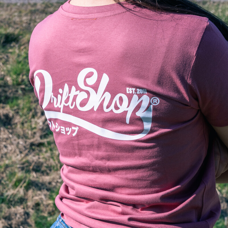 T-Shirt DriftShop Vintage - Vieux Rose - Femme