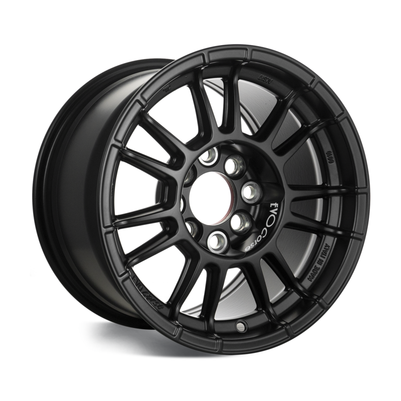 Jante Evo Corse X3maZero 13x8" 4x108 ET0, Noir Mat (Ford Escort Mk1)