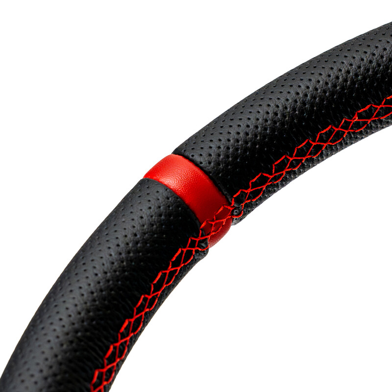 Volant\u0020DriftShop\u0020Tulip\u00E9\u0020\u002890\u0020mm\u0029,\u0020Cuir\u0020Perfor\u00E9,\u0020Branches\u0020Noires