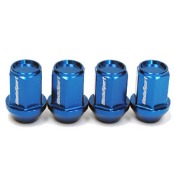 Ecrous WedsSport Bleus en Aluminium Forgé M12x1.25 (Pack de 4)